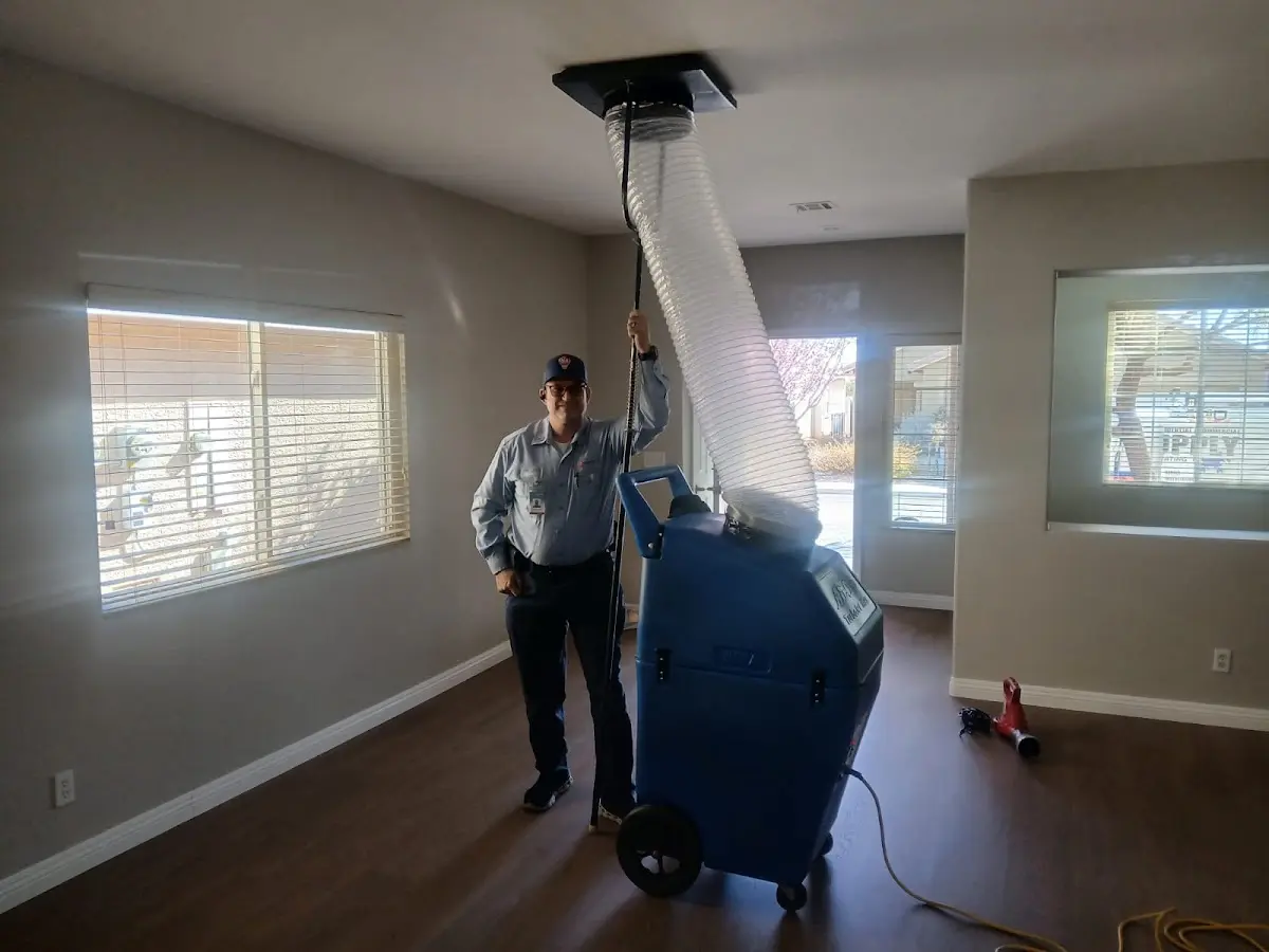 Professional Dryer Vent Cleaning work inside a Wailea home